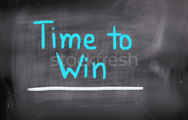 Time To Win Concept Stock photo © KrasimiraNevenova