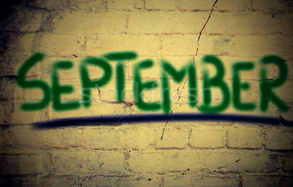 September Concept Stock photo © KrasimiraNevenova