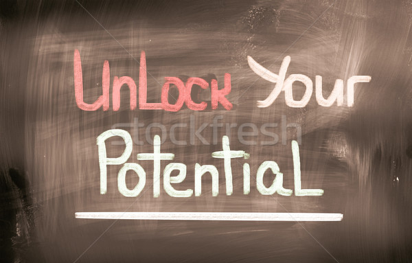 Unlock Your Potential Concept Stock photo © KrasimiraNevenova