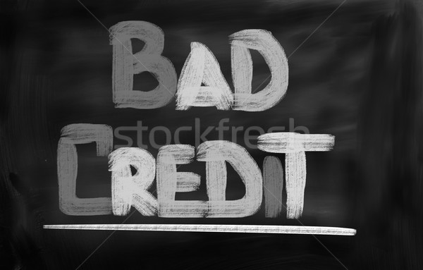 Bad Credit Concept Stock photo © KrasimiraNevenova