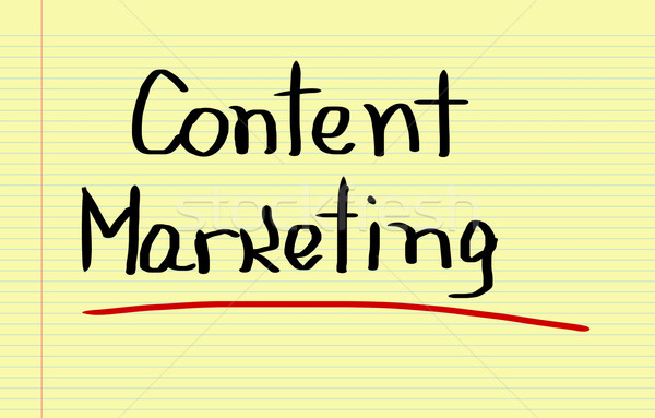 Content Marketing Concept Stock photo © KrasimiraNevenova