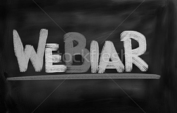 Webinar Concept Stock photo © KrasimiraNevenova