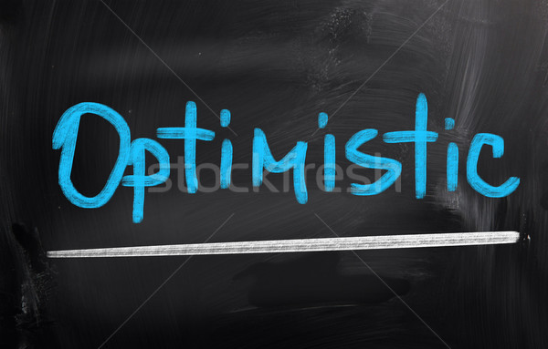 Foto stock: Optimista · negocios · equipo · éxito · idea · elección
