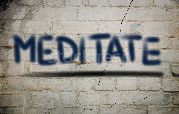 Meditate Concept Stock photo © KrasimiraNevenova