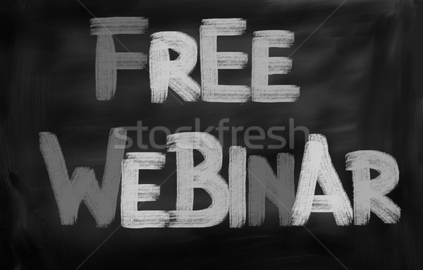 Webinar Concept Stock photo © KrasimiraNevenova