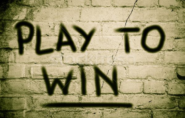 Play To Win Concept Stock photo © KrasimiraNevenova