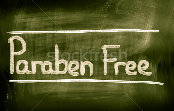 Paraben Free Concept Stock photo © KrasimiraNevenova