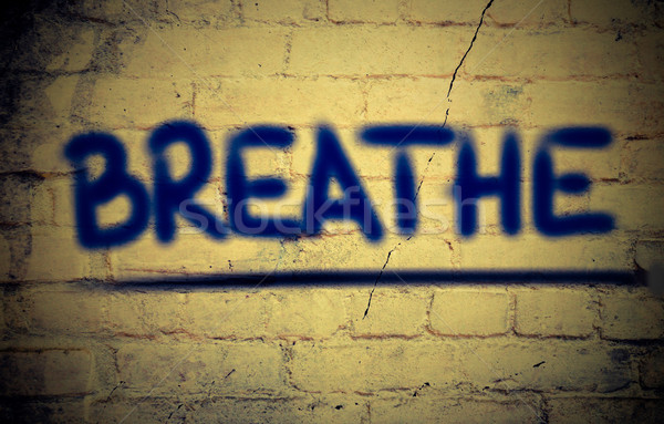 Breathe Concept Stock photo © KrasimiraNevenova