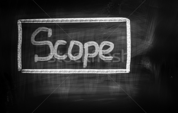 Scope Concept Stock photo © KrasimiraNevenova