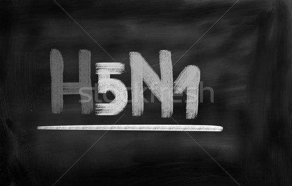 H5N1 Concept Stock photo © KrasimiraNevenova
