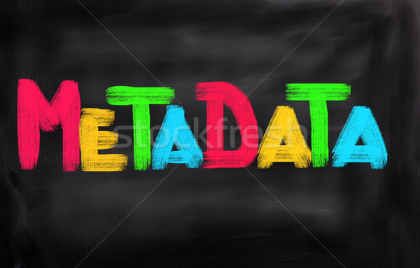 Metadata Concept Stock photo © KrasimiraNevenova