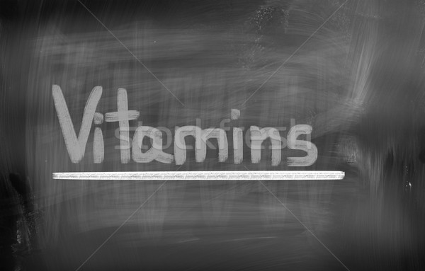 Vitamins Concept Stock photo © KrasimiraNevenova
