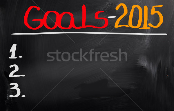 Goals Concept Stock photo © KrasimiraNevenova