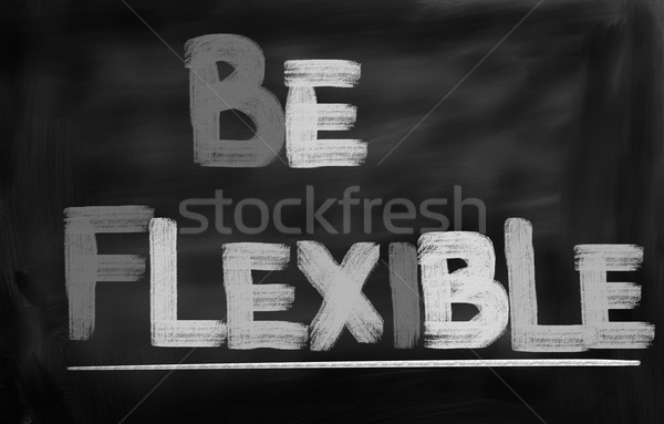 Stock photo: Be Flexible Concept