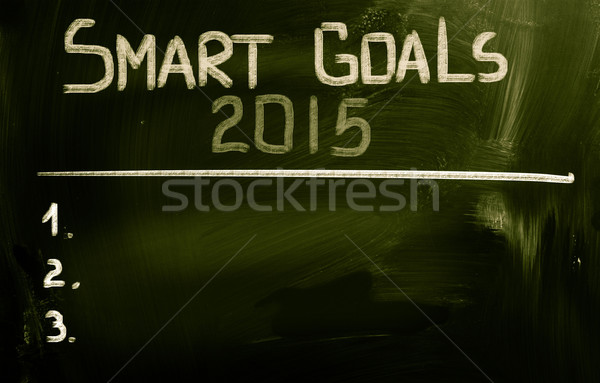 Stock photo: Goals Concept