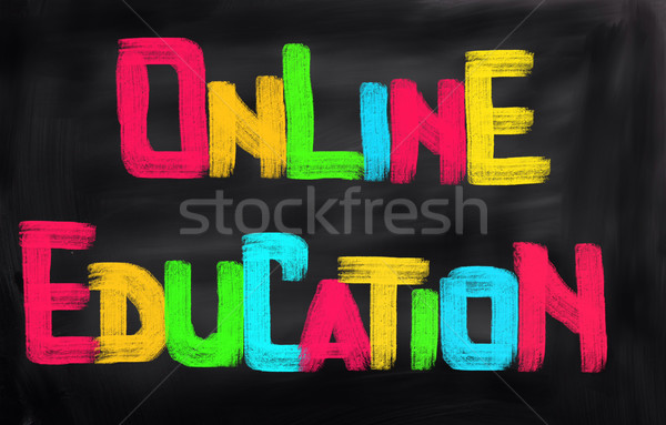 Online Education Concept Stock photo © KrasimiraNevenova