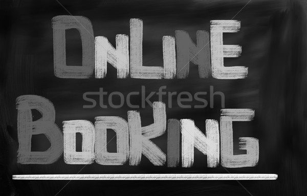 Online Booking Concept Stock photo © KrasimiraNevenova