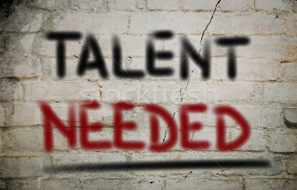 Stock photo: Talent Needed Concept