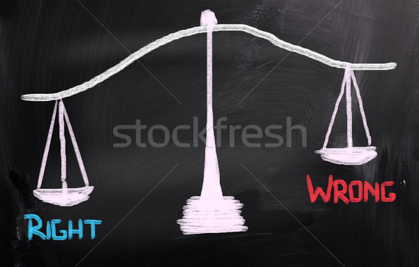 Right Concept Stock photo © KrasimiraNevenova