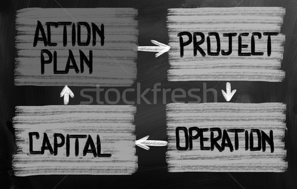 Action Plan Concept Stock photo © KrasimiraNevenova