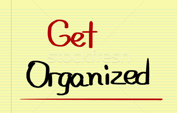 Organizat succes prezentare plan viziune idee Imagine de stoc © KrasimiraNevenova