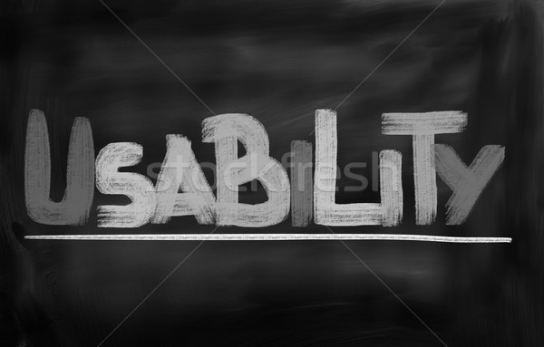Usability Concept Stock photo © KrasimiraNevenova