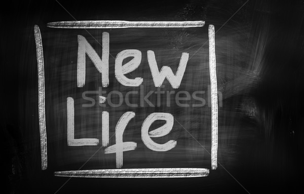 Yeni hayat yaşam tarzı yeni yol başlatmak planlama Stok fotoğraf © KrasimiraNevenova