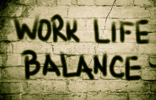 Work Life Balance Concept Stock photo © KrasimiraNevenova