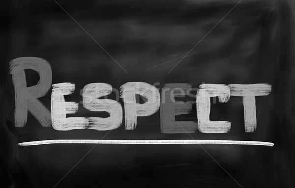Respect Concept Stock photo © KrasimiraNevenova