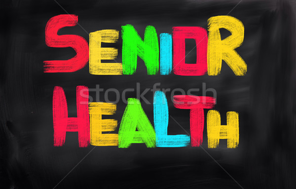 Senior sănătate vârstnici crede pasă uman Imagine de stoc © KrasimiraNevenova