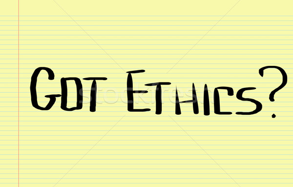 Got Ethics Concept Stock photo © KrasimiraNevenova
