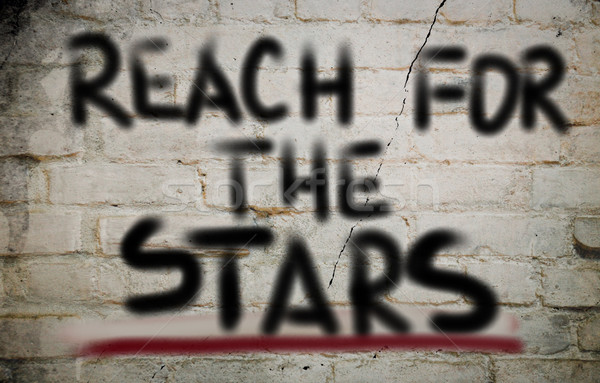 Reach For The Stars Concept Stock photo © KrasimiraNevenova