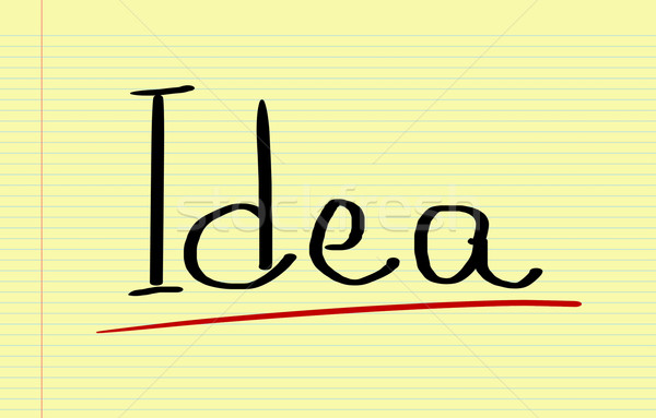Idea Concept Stock photo © KrasimiraNevenova