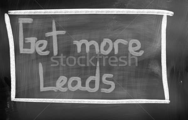 Get More Leads Concept Stock photo © KrasimiraNevenova