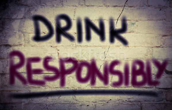 Stock photo: Drink Responsibly Concept