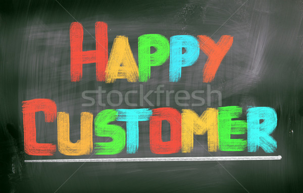 Happy Customer Concept Stock photo © KrasimiraNevenova