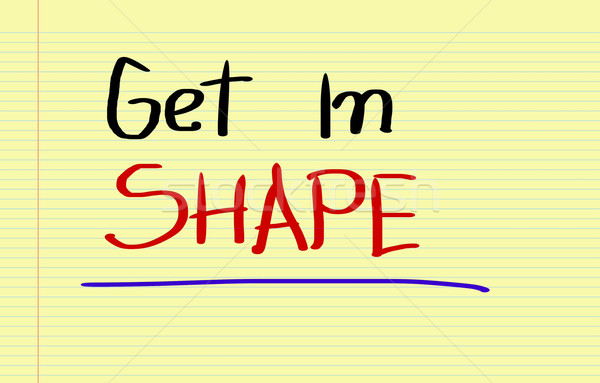 Get In Shape Concept Stock photo © KrasimiraNevenova