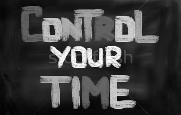 Control Your Time Concept Stock photo © KrasimiraNevenova