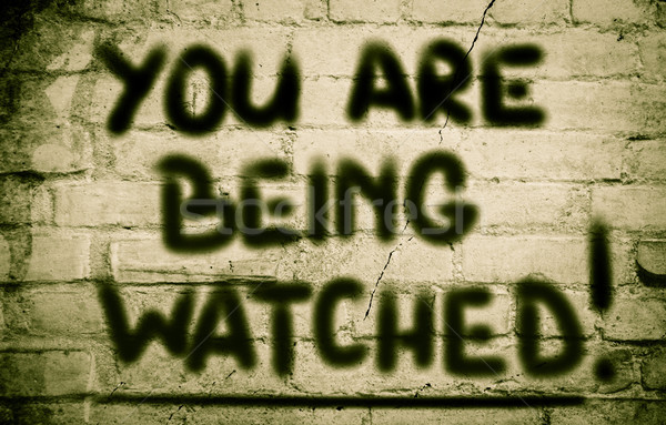 You Are Being Watched Concept Stock photo © KrasimiraNevenova