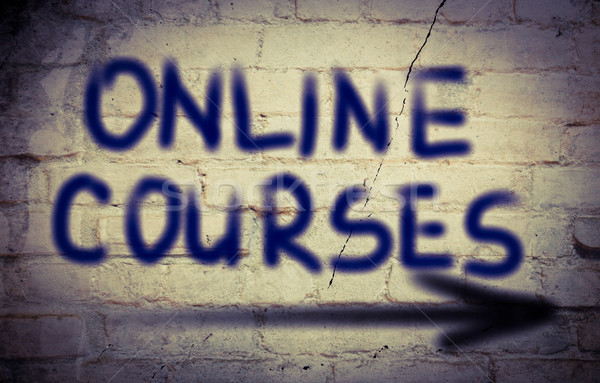 Stock photo: Online Courses Concept
