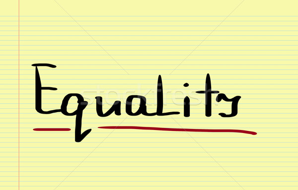 Equality Concept Stock photo © KrasimiraNevenova