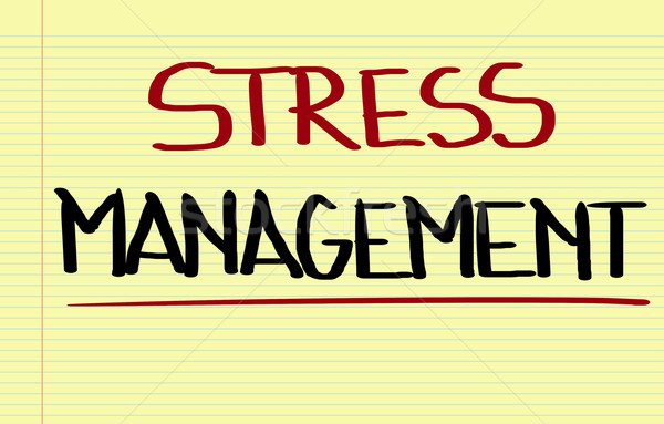 Stress Menagement Concept Stock photo © KrasimiraNevenova