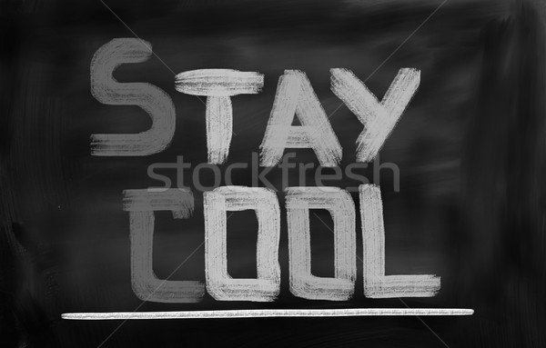 Stay Cool Concept Stock photo © KrasimiraNevenova
