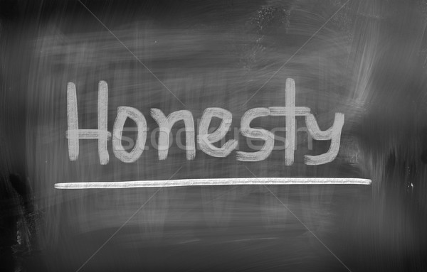 Honesty Concept Stock photo © KrasimiraNevenova