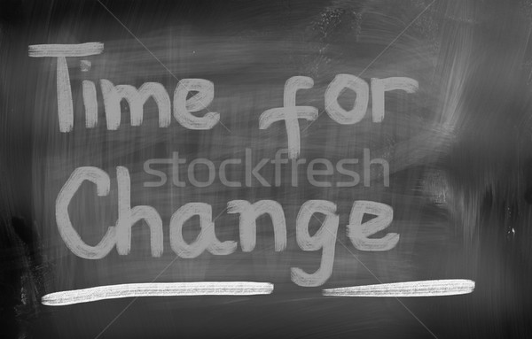 Time For Change Concept Stock photo © KrasimiraNevenova