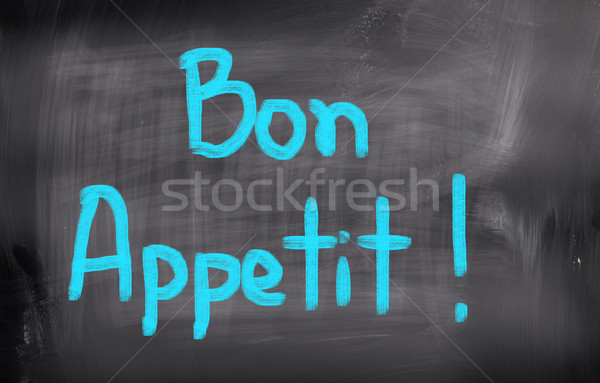 Bon Appetit Concept Stock photo © KrasimiraNevenova
