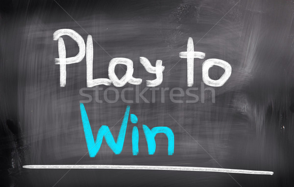 Play To Win Concept Stock photo © KrasimiraNevenova