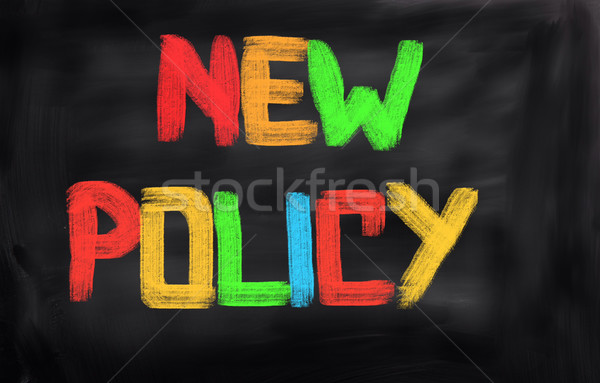 New Policy Concept Stock photo © KrasimiraNevenova