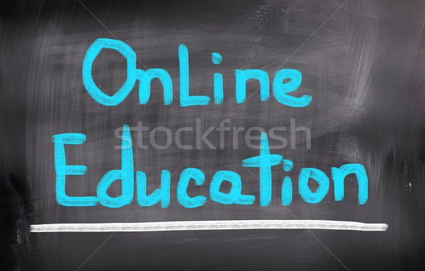 Online Education Concept Stock photo © KrasimiraNevenova