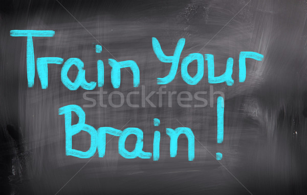 Train Your Brain Concept Stock photo © KrasimiraNevenova